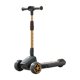 thumbnail image 1 of Patinete de 3 ruedas para niños, juguete de regalo con freno de pie, patineta de autoequilibrio, patinete plegable para niños para parque Negro, 1 of 8