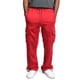 thumbnail image 2 of Pantalones de bolsillo de color sólido con cordón elástico en la cintura para hombres Movimiento suelto Pompotops  oipoqjl22971, 2 of 5