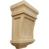 Ekena Millwork 5"W x 3"D x 7"H Santa Fe Corbel, Cherry