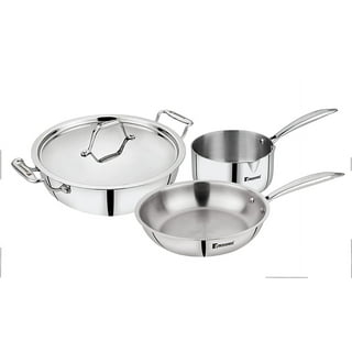 BERGNER Tri-Ply 11-Piece Stainless Steel Cookware Set BG9968MM - The Home  Depot