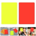 thumbnail image 1 of Raindrops 14Pcs Game Management Yellow and Red Cards for Official Games, 1 of 8
