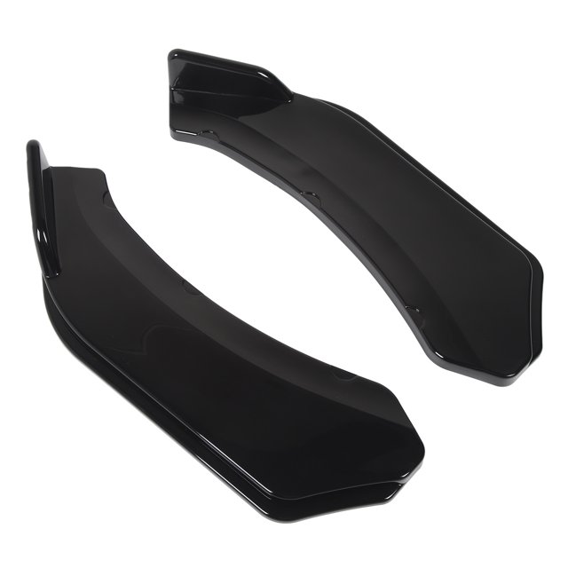 Front Bumper Lip Angle, Front Bumper Lip Splitter 56cm High Temperature Resistance Easy Installation Sporty Style For