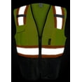 thumbnail image 2 of Fierce Safety Surveyors Class 2 Meshed Vest with Orange Trim and Black Bottom, 2 of 9