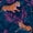 Dark Blue, variant on Leopard Peel and Stick Wallpaper Vintage Jungle Anima Contact Paper Tropical Floral Wall Mural Home Vinyl Waterproof Self Adhesive Removable Renter Friendly Wall Paper 17.5" x 78"