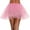Pinky, variant on Tutus for Women Adult Tutus Skirts for Women 3 Layered Classic Elastic Tulles Skirts Festival Dancing Running Pinks One Size