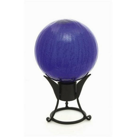 Achla G12-BL-C 12 in. Gazing Globe in Crackle Blue