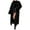 Black, variant on TJAZFJPA Talladega Nights Jacket V Neck Long Imitation Coat Women's Autumn and Winter New Warm Coat Womens Corduroy Jacket Warm Winter Coats for Women