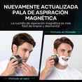 thumbnail image 3 of Afeitadora KENSEN IPX6 Negra 6D Cabezales Magnéticos para Hombre, 3 of 7