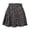 Black, variant on Fgnfyis Skirts for Women Casual Floral Short Skirt High Waist Chiffon Umbrella Skirt Mini Skirt Black XL