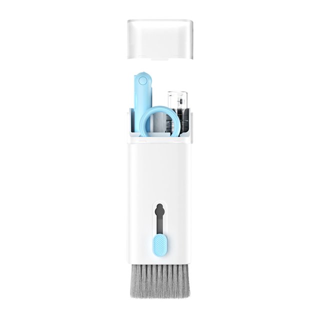 7-in-1 Electronics Cleaner Kit Keyboard Cleaner Kit Portable Multifunctional Cleaning Tool For PC Monitor/Earbud/Cell Phone/Laptop/Computer/Bluetooth Earphones