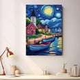 thumbnail image 2 of Southamptons Travel Starry Night Canvas Print, Ontario Canvas Wall art, Southamptons Map Canvas, Ontario Travel Art Picture Print -96AZ1285, 2 of 2