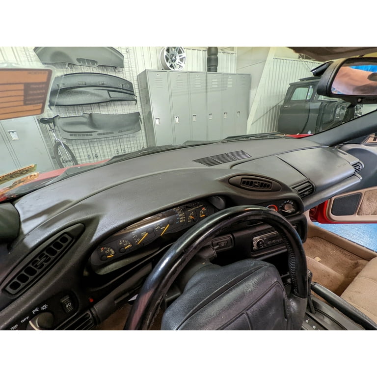 DashSkin Molded Dash Cover for 93 96 Chevrolet Camaro in Black