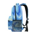 thumbnail image 4 of Blue Waves Stylish Large Backpack 15L Self-Standing Durable Twill for School, Office and Travel Use, 4 of 9