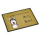 thumbnail image 1 of ""Caroline'S Treasures Bb1466Jmat Alaskan Malamute Perro Mimado Vive Aquí Alfombra Interior O Exterior 24 X 36"""" Multicolor"", 1 of 1