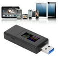 thumbnail image 3 of Probador de cargador USB Bling Bling Medidor de prueba USB de 4 dígitos LCD color, 3 of 7