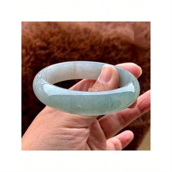 Natural stone jade bracelet, floating flower bracelet, open light transportation, women's bracelet gift