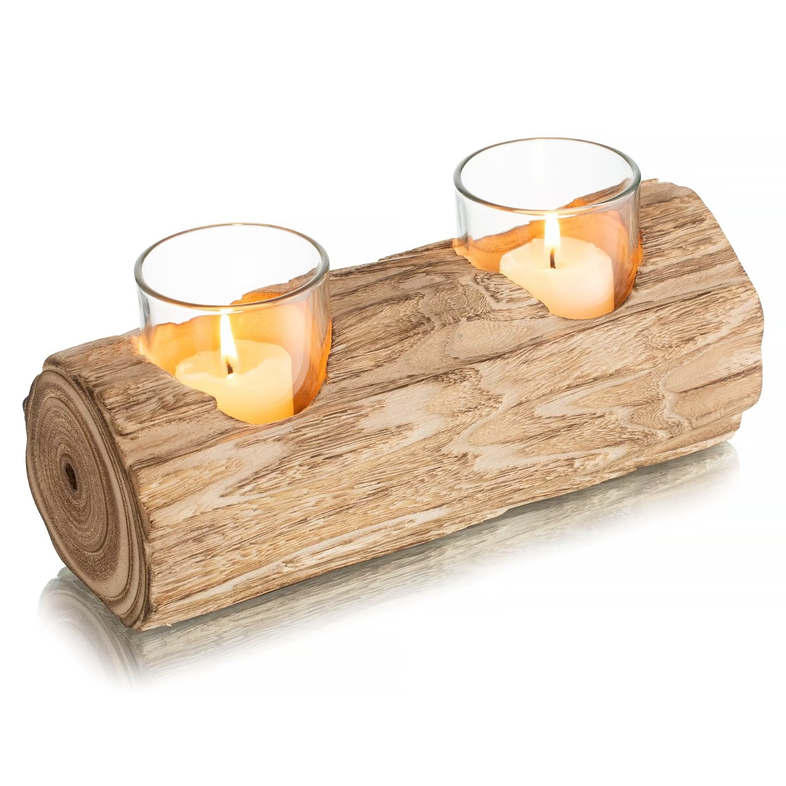 8" Shiny Yellow Votive or Tealight Candle Holder Lantern with Star and