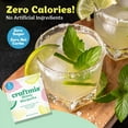 thumbnail image 2 of Craftmix Skinny Margarita Cocktail Mixers - Makes 12 Drinks - Zero Sugar, Zero Net Carbs, Zero Calories Mocktail Drink Mixers - Real Fruit - Vegan, Non-GMO, Dairy Free, Gluten Free, 2 of 7