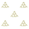 thumbnail image 3 of Guardoinrt Superbe Filigrane 3 Trous Connecteur Menuiser Bijoux Bricolage Résultats Or 5Set, 3 of 6