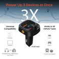 thumbnail image 3 of HyperGear IntelliCast Road FM Transmitter and Car Charger, Black, 15857, 15857, 3 of 7