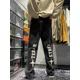 thumbnail image 2 of Pantalones vaqueros para hombre con cruces, pantalones vaqueros para hombre, pantalones de pierna ancha, ropa de calle, estampado de estrellas, holgados, estéticos, estilo Harajuku, de diseñador, tall, 2 of 5