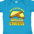 thumbnail image 4 of Inktastic Life is Better with Grilled Cheese Boys or Girls Baby Bodysuit, 4 of 5