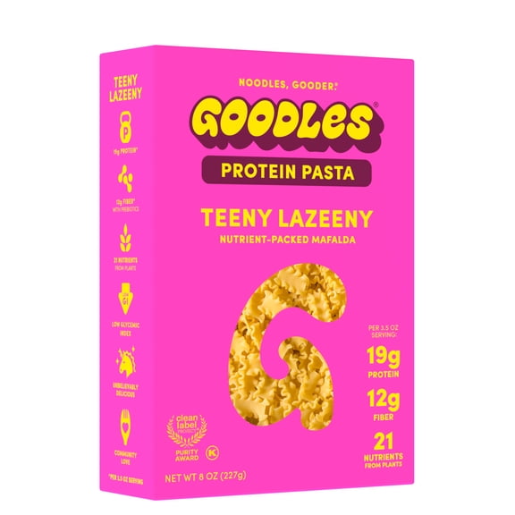 Goodles Protein-Packed Teeny Lazeeny Mafalda Dry Pasta 8oz