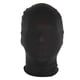 thumbnail image 4 of Fiesta de Halloween Elastano Spandex Zentai Traje Máscara Facial Completa / Capucha Fiesta de Baile Vestido de Lujo Colorido - Negro Soledad Zentai Hood, 4 of 5