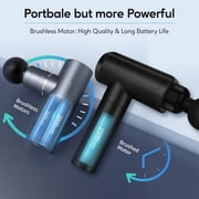 Arboleaf Mini Massage Gun Deep Tissue, Portable Percussion Muscle Massager, with a Quiet Brushless Motor for Deep Muscle Relief at Home, the Gym, or While Traveling