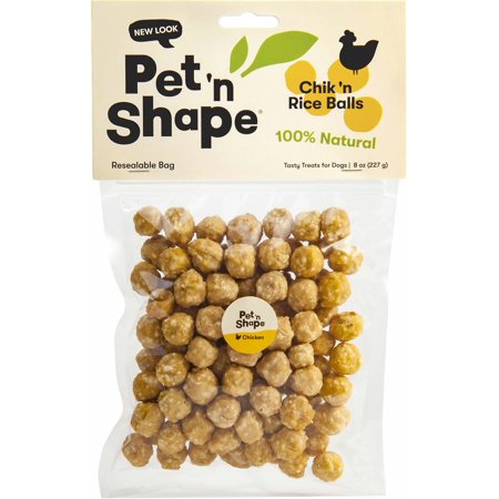 - Pet 'n Shape Chik 'n Rice Balls 6Lb (12 x 8oz)