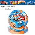 thumbnail image 5 of Hot Wheels-vajilla desechable para decoración de cumpleaños, mantel, plato, servilleta, coche de carreras, Baby Shower, suministros para fiestas infantiles, 5 of 5