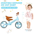 thumbnail image 4 of Infans Kids Balance Bike Toddler Training Bicycle w/ Feetrests for 2-5 Years Old Blue, 4 of 7