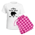 thumbnail image 5 of CafePress - Nana Bear Grandma Gift Pajamas - Women's Short Sleeve Print T-Shirt and Pants Light Cotton Pajama Set, 5 of 7
