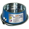 Farm Innovators Model Sb-60 5-12-Quart Heated Pet Bowl With Stainless Steel Bowl Insert, Blue, 60-Watt