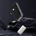 thumbnail image 3 of Altavoz Subwoofer Inalámbrico Portátil con Bluetooth 5.1 y Orificio para Cordón, Sonido Activo Inalámbrico de Metal, Color Negro., 3 of 5