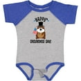 thumbnail image 3 of Inktastic Happy Groundhog Day February Boys or Girls Baby Bodysuit, 3 of 5