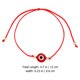 thumbnail image 4 of 4pcs de vidrio turco Evil Oye cadena de muñeca Medina de pared colgante Pulsera de ojo mal, 4 of 5