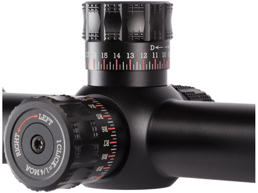 Sightron SII PLR Rifle Scope 6-24x 50mm Illuminated MH-5 Reticle Matte Black