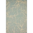 thumbnail image 2 of Unique Loom Botanical Collection Abstract Pictorial Transitional Indoor and Outdoor Flatweave Area Rug, 5 x 8 Feet, Light Blue/Beige, 2 of 2
