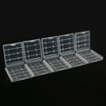 thumbnail image 1 of MasteelfCA 5 Pcs Boîte de Rangement Électronique AA / AAAA (Transparent), 1 of 6