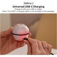 thumbnail image 4 of OLIGHT Sphere C Smart Night Light, USB-C Rechargeable, App Control Ambient Lighting, 75 Lumens Stepless Dimming Nightlamp, Portable for Parties, Camping, Reading or Bedrooms (Type-C Cable Excluded), 4 of 10