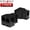 Black, variant on RetailAndBulk 2-Pack Telephone Line Splitter 3 Female RJ11 Jacks Duplex Adapter (2-Way Splitter, White)