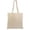Beige, variant on JoveMarine  Natural Cotton Shopper Tote Bags Blank Reusable Shopping Bags 15x16.5 Inches Perfect for Advertising Grocery and Eco-Friendly Use Beige