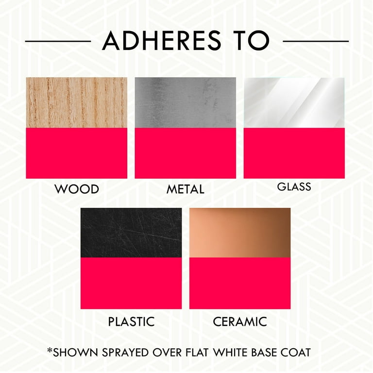 ℳ ‪‪❤︎‬ 6 Pack, Fluorescent Pink, Rust-Oleum Specialty Flat Spray