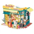 thumbnail image 1 of Kit de Maison Miniature DIY Rainbow Candy House 3D Puzzle Rolife DG158, 1 of 5