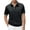 Black, variant on Stamzod Short Sleeve Dress Shirts for Men Summer Turndown Short Sleeve Pullover Tops Business Casual Oversized Shirt for Men Wine XL