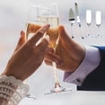 thumbnail image 3 of xinxixnxx 1 Set Baking Tools Crystal Rustproof Stable to Use Wedding Scene Props Practical Champagne Glass for Birthday Party, 3 of 6