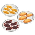 thumbnail image 4 of Air Fryer Racks, 7.87 inch 3 Layer Stackable Dehydrator Racks, Universal Stainless Steel Round Air Fryer Rack Fit Air Fryer, Oven, Pressure Cooker, 4 of 6