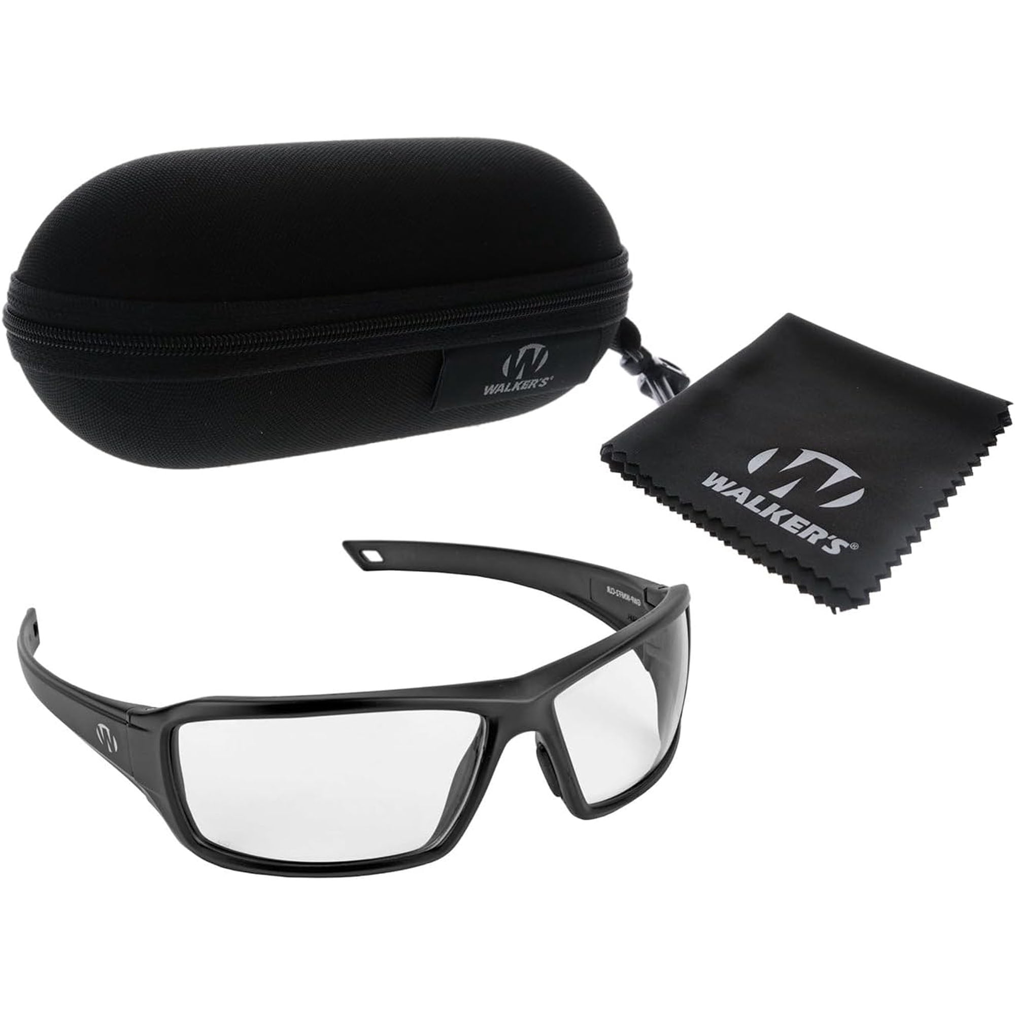 Walker's GWPIKNFF2SMK Ballistic Eyewear IKON Forge Adult Smoke Gray Lens Matte Black Frame