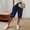 Navy, variant on JJHGVB Cotton Linen Capris for Women Linen Bermuda Shorts for Women Pedal Pushers for Women Beach Cropped Trousers Linen Shorts Womens Linen Shorts Beach Resort Pants Beach Boho Pants Army Green L